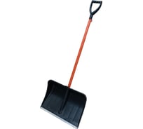 Снеговая лопата ЛЕТО п/эт. медведь 500x380мм (ал.планка, фиберглас.черенок, ручка элита) 26216