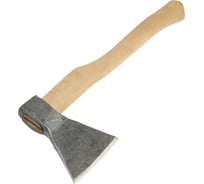 Кованый топор ТУНДРА деревянное топорище Б2, покрыто морилкой Орех, 800 г 9176439