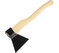 Кованый топор ТУНДРА деревянное топорище Б3, 1200 г, порошковое покрытие 7660752