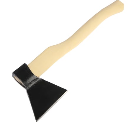 Кованый топор ТУНДРА деревянное топорище Б3, 1200 г, порошковое покрытие 7660752