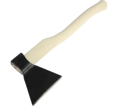 Кованый топор ТУНДРА деревянное топорище Б4, 1400 г, порошковое покрытие 7660753