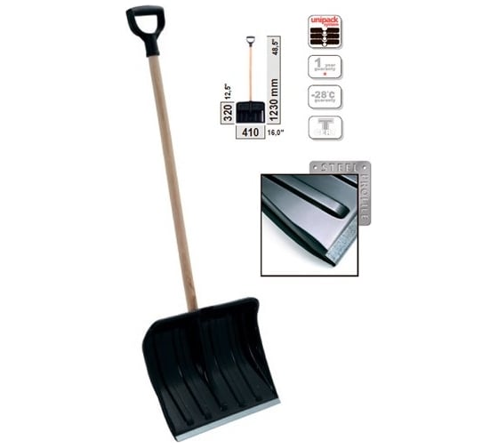 Лопата Rusconnect Ilt41 noname 41 eco 410×320×1230 мм 612002