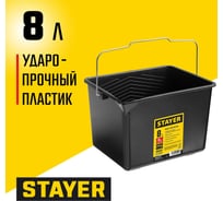 Малярное пластмассовое ведро, 8 л STAYER 06092-08 15890039