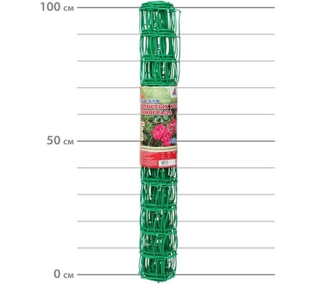 Сетка для плетистых роз 90х100 5 м Протэкт Зеленый Ф-90/1/5