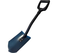 Туристическая лопата ООО ПК Тандем-АГРО Орбита, порошковое покрытие, сталь 1,5мм, с зргономическим коротким металлическим черенком 4670016437471