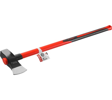 Кованый колун с двухкомпонентной фибергласовой рукояткой, 3,6кг/900мм ЗУБР МАСТЕР 20623-36