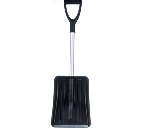 Пластмассовая лопата с алюминиевой планкой с алюминиевым черенком и V-образной ручкой Gigant «Авто» GSSL-1 (Россия)