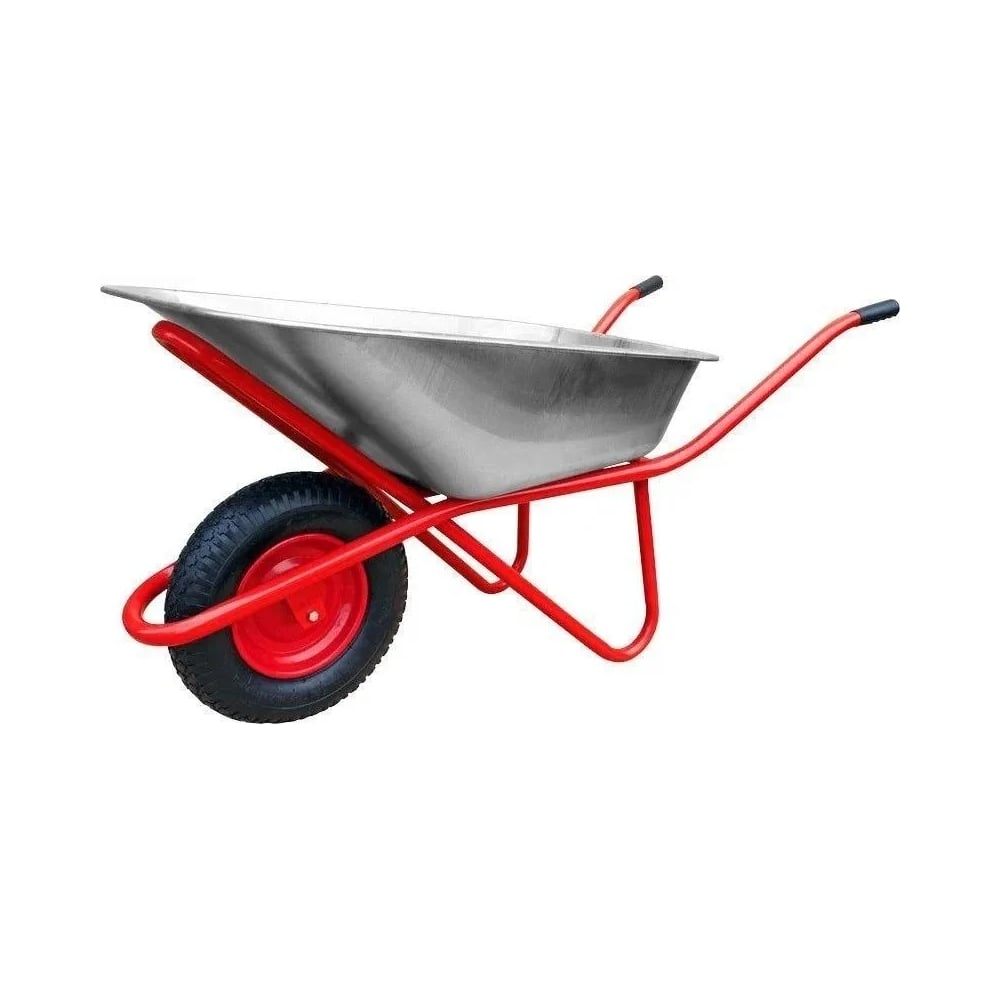Строительная тачка ТЕХПРОМ WB5009М1-118 1-колесо, 200 кг, красная ...