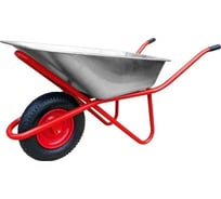 Строительная тачка ТЕХПРОМ WB5009М1-118 1-колесо, 200 кг, красная WB5009М1-118 ТЕХПРОМ