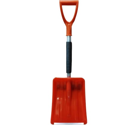 Автомобильная лопата LWI красная морозостойкая №16 с алюминиевой планкой 270x360 LWI-Л16
