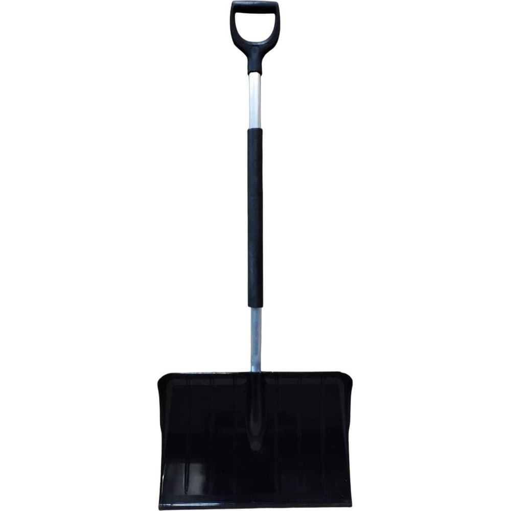 Снеговая лопата-скрепер LWI Богатырь поликарбонат 520x375мм черная LWI ...