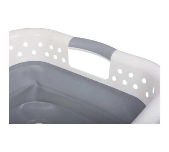 Складная большая корзина BRADEX 37л, белая TD 0533