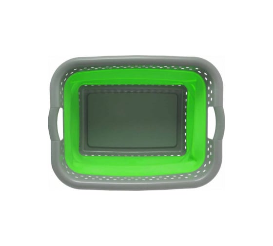 Складная большая корзина BRADEX 37л, зеленая TD 0537