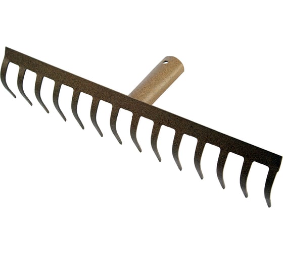 Прямые грабли без черенка KAM-tools 14 зуб. 002010 1