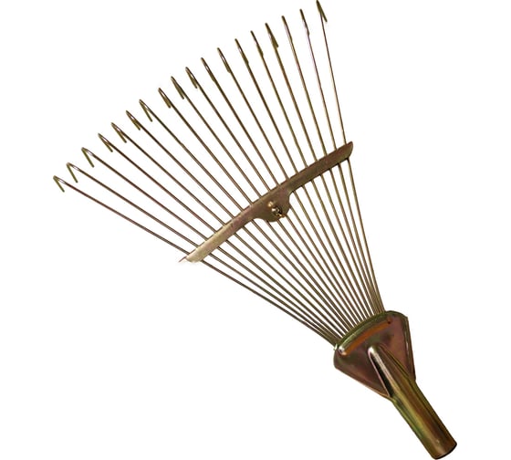 Веерные раздвижные грабли без черенка KAM-tools 18 зуб 002039