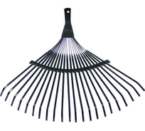 Веерные пластинчатые грабли без черенка KAM-tools 22 зуба, окрашенные 002016