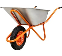 Строительная тачка KAM-tools WB 6418 95 л. оц. надувн Р 022110