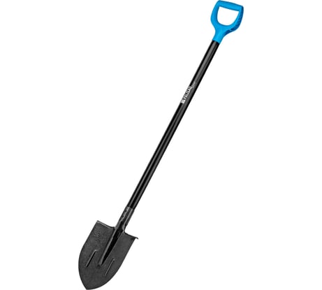 Штыковая лопата PALISAD 210x270x1350мм, ребра жесткости, деревянный черенок, с рукоятью, luxe 61301