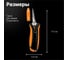 Ножницы для микрообрезки изогнутые SP-160 Fiskars 1063325 7