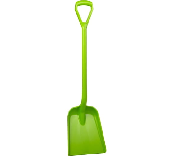 Лопата Vikan 327x271x50 мм, 1040 мм, лаймовый цвет 562577