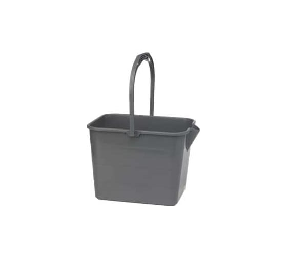 Ведро Vikan пластиковое, 15 л, серое 375018
