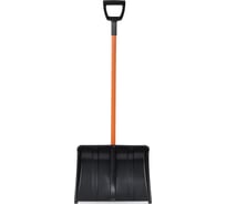 Снеговая лопата Gigant с металлическим черенком в оплетке и V-ручкой, 500 мм, GCI-04