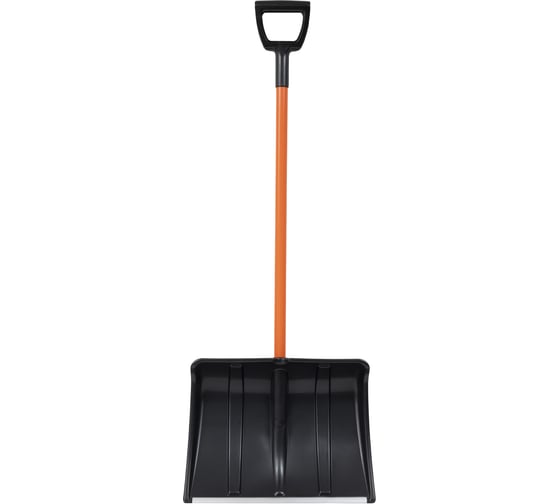 Снеговая лопата Gigant с металлическим черенком в оплетке и V-ручкой, 500 мм, GCI-04