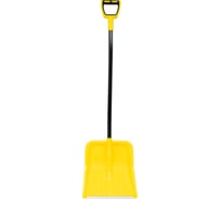 Снеговая лопата Gigant с алюминиевой защитной планкой и стальным черенком эргономичной формы GCI-09