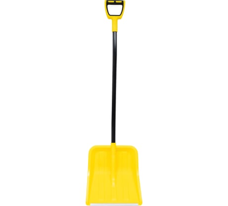 Снеговая лопата Gigant с алюминиевой защитной планкой и стальным черенком эргономичной формы GCI-09