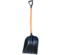 Глубокая снеговая лопата Gigant с металлическим черенком и ручкой силы GCI-06
