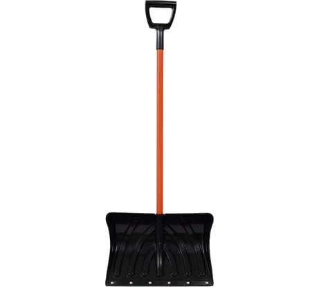 Снеговая лопата Gigant с металлическим черенком в оплетке и V-ручкой, 450 мм, GCI-03