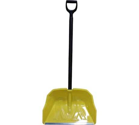 Морозостойкая лопата-скрепер LWI Гулливер желтая, 600x390мм LWI-Л37