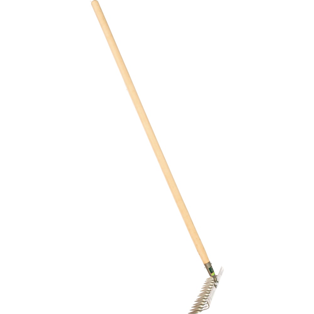 Витые грабли СИБРТЕХ 14 зубьев, 340 мм, нержавеющая сталь, с черенком ...