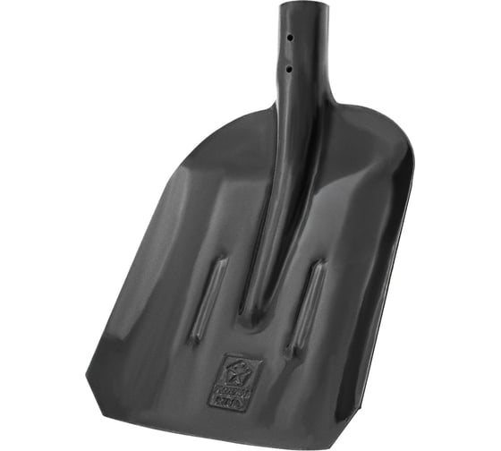 Лопата совковая СИБРТЕХ 235х285 мм, ребра жесткости, без черенка, Россия, 61471