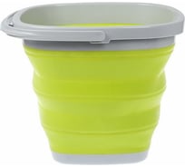 Складное ведро BRADEX квадратное, 10л, зеленое TD 0557