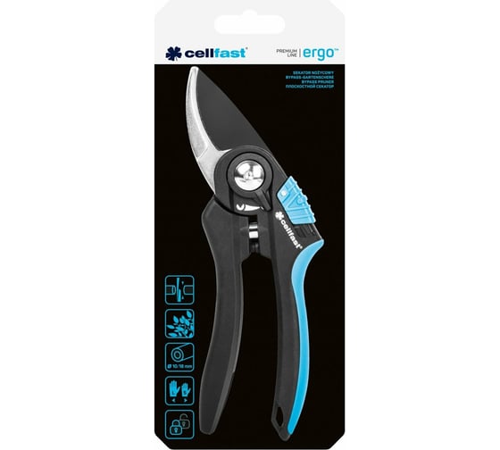 Плоскостной секатор Cellfast ERGO 41-020