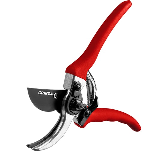 Секатор GRINDA G-11 с алюминиевыми рукоятками, плоскостной, 210мм 8-423001_z02