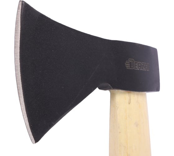Кованый топор с деревянной ручкой DERZHI 600 г 8804-061
