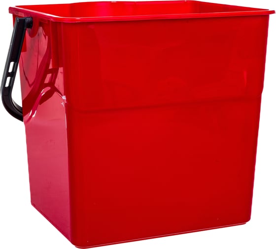 Ведро Uctem-Plas 18 л, красное, пластиковое SK798-R
