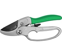 Секатор с алюминиевыми рукоятками РОСТОК PC-33 с эфесом, контактный, 200 мм, 423008_z01