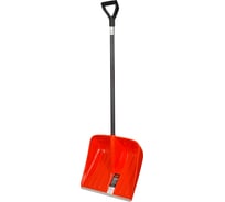 Лопата для отбрасывания снега UFO с деревянным черным черенком, 49 см, 400100004US