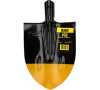 Штыковая усиленная лопата Гранит K2 крашеная, 0.7 кг, рельс. сталь K2 K
