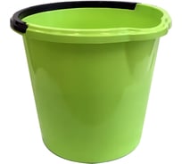 Пищевое мерное ведро Мультипласт Групп Чудо 7 л, со сливом, зеленое MPG7631
