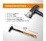 Топор - колун кувалда RAGE By VIRA 3000 г (3кг) с фиберглассовой рукояткой 87 см 900300 3