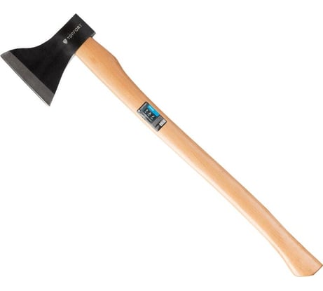 Топор Topfort 1250 г, из углеродистой стали, деревянное топорище 1704779