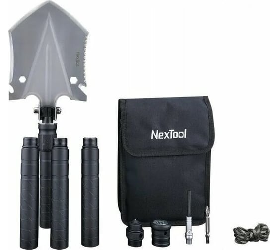 Складная лопата NexTool черная NE0114