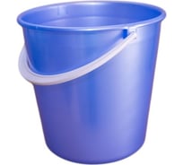 Ведро ООО "КАМЕНСКХИМВОЛОКНО" 11л голубой перламутр 36001