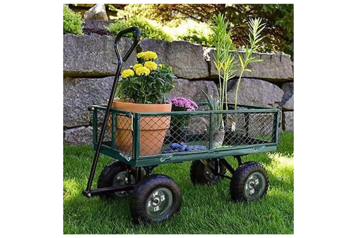 Грузовая тележка WORKY Garden Cart ARD128060 - выгодная цена, отзывы,  характеристики, фото - купить в Москве и РФ