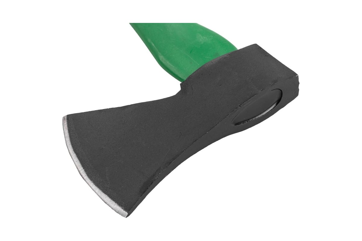 Топор с фиберглассовой ручкой и резиновой противоскользящей накладкой ...