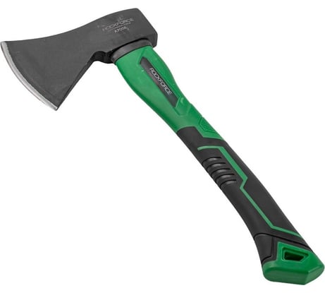 Топор с фиберглассовой ручкой и резиновой противоскользящей накладкой Rockforce 800 гр RF-A7008(56614)